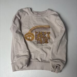 Cheeky Plum Cute Fall pumpkin Spice Sweatshirt Girl's Size 6y